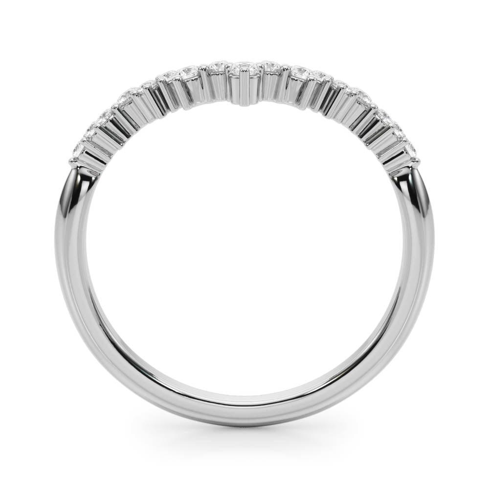 Augusta Chevron Band - 1/5Ctw