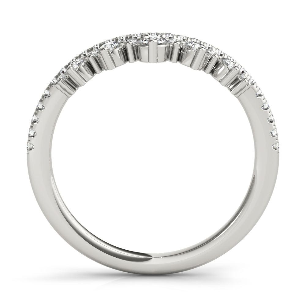 Anastasia Chevron Band - 3/8Ctw