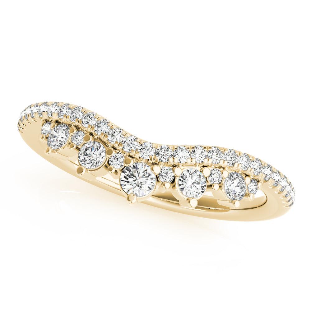 Anastasia Chevron Band - 3/8Ctw