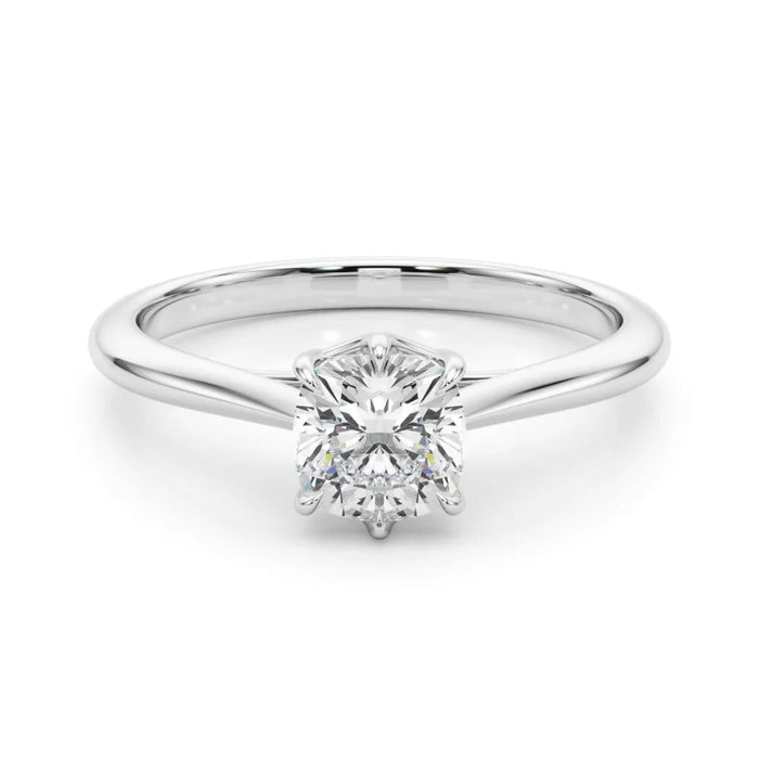 Claudia Solitaire Setting - Cushion