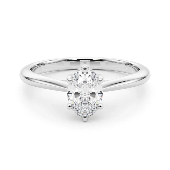 Claudia Solitaire Setting - Oval