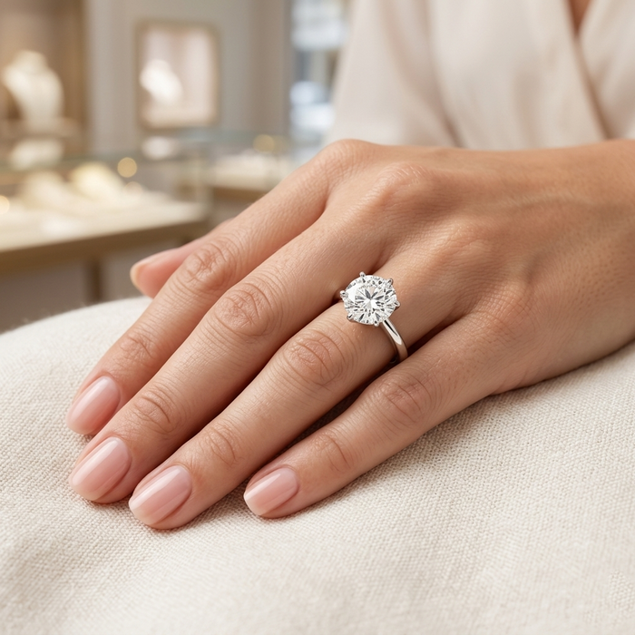 Carly Solitaire Setting