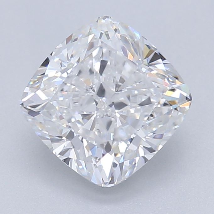 Loose 2.51 Carat G VS1 IGI Certified Lab Grown Cushion Diamonds