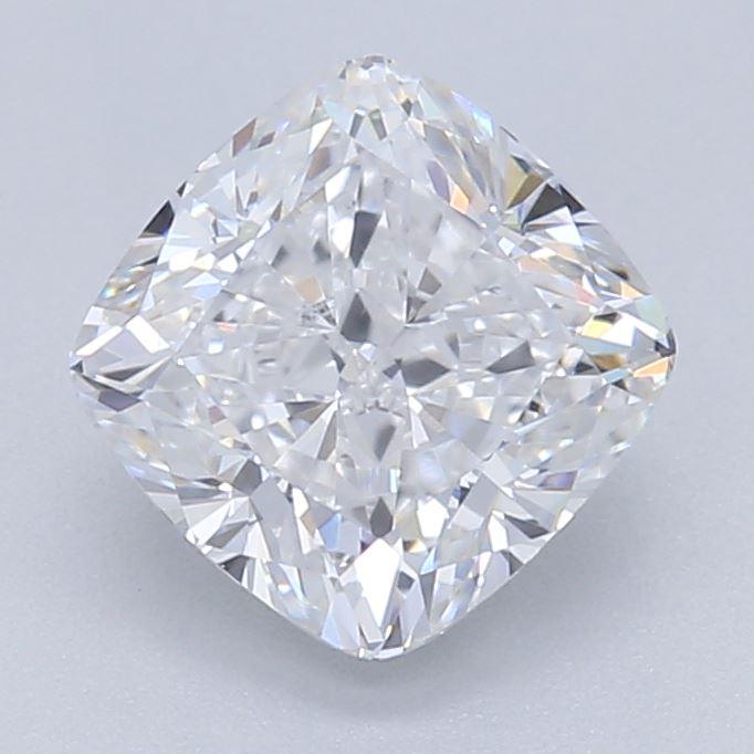 Loose 3.33 Carat H VS2 IGI Certified Lab Grown Cushion Diamonds