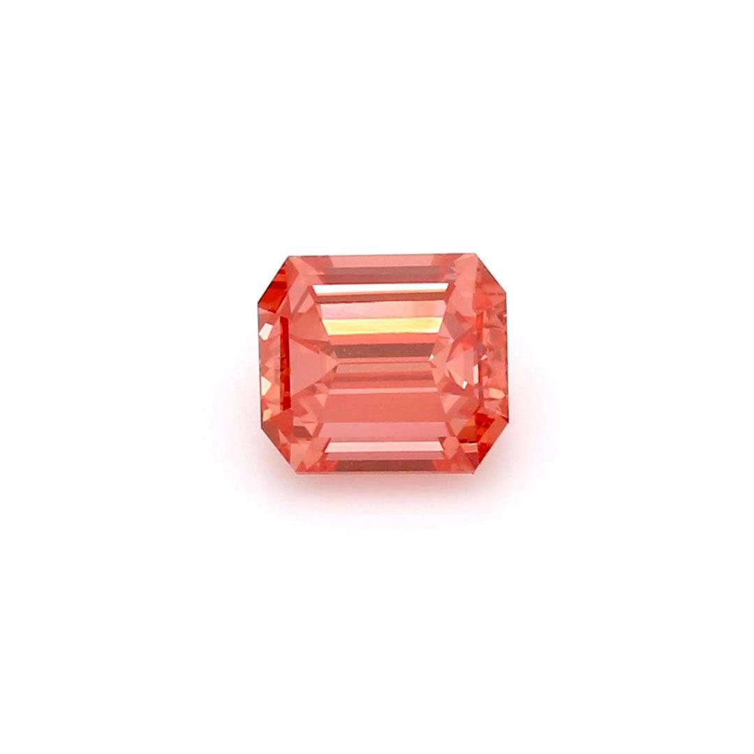 Loose 0.67 Carat Vivid Pink SI1 IGI Certified Lab Grown Emerald Diamonds