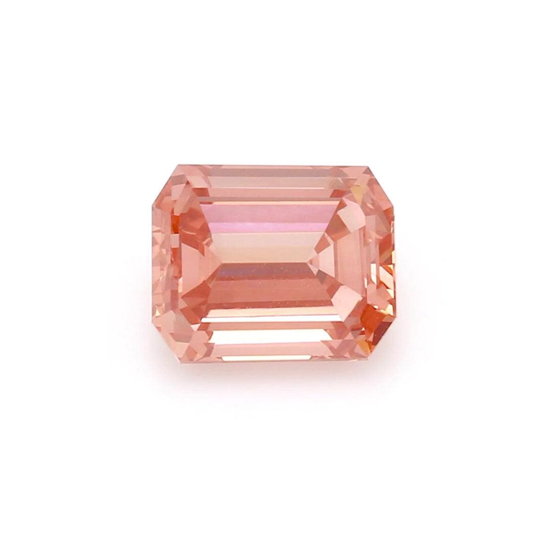 Loose 1.25 Carat Vivid Pink SI1 IGI Certified Lab Grown Emerald Diamonds