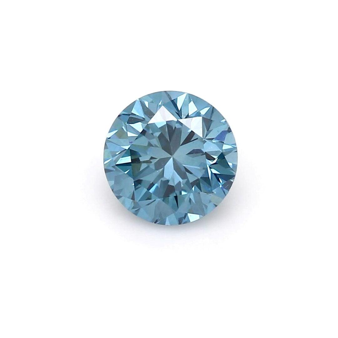 Loose 1.04 Carat Deep Blue VS2 IGI Certified Lab Grown Round Diamonds