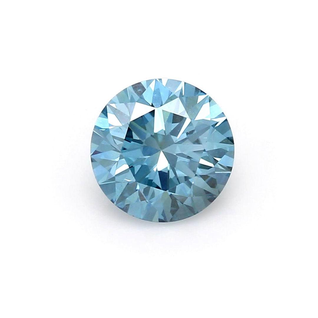 Loose 1.19 Carat Deep Blue VS1 IGI Certified Lab Grown Round Diamonds