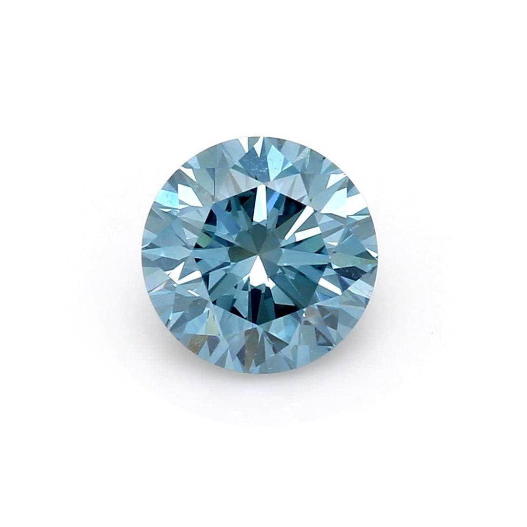 Loose 1.21 Carat Deep Blue SI1 IGI Certified Lab Grown Round Diamonds