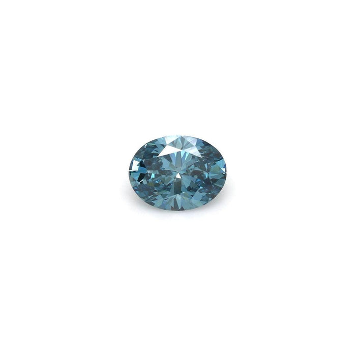 Loose 1.32 Carat Deep Blue VS2 IGI Certified Lab Grown Oval Diamonds