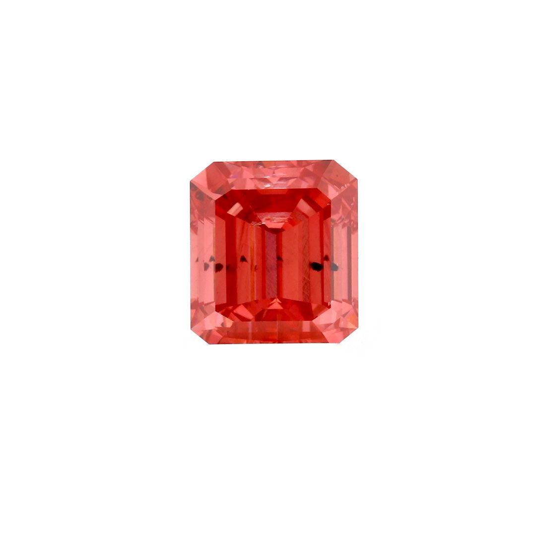 Loose 2.01 Carat Deep Pink SI2 IGI Certified Lab Grown Emerald Diamonds