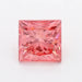 Loose 1.02 Carat Intense Pink SI2 IGI Certified Lab Grown Princess Diamonds