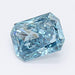 Loose 0.81 Carat Intense Blue VS1 IGI Certified Lab Grown Radiant Diamonds
