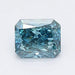 Loose 0.81 Carat Vivid Blue SI2 IGI Certified Lab Grown Radiant Diamonds