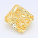 Loose 1.9 Carat Intense Yellow VS2 IGI Certified Lab Grown Radiant Diamonds