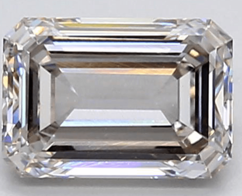 1.46Ct L SI1 IGI Certified Emerald Lab Grown Diamond