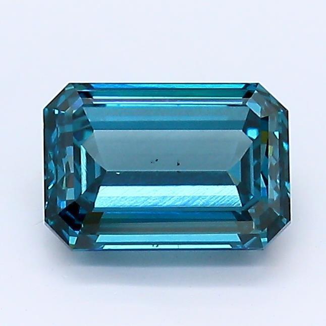 Loose 1.03 Carat Deep Blue VS2 IGI Certified Lab Grown Emerald Diamonds