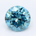 Loose 1.1 Carat Intense Blue SI1 IGI Certified Lab Grown Round Diamonds