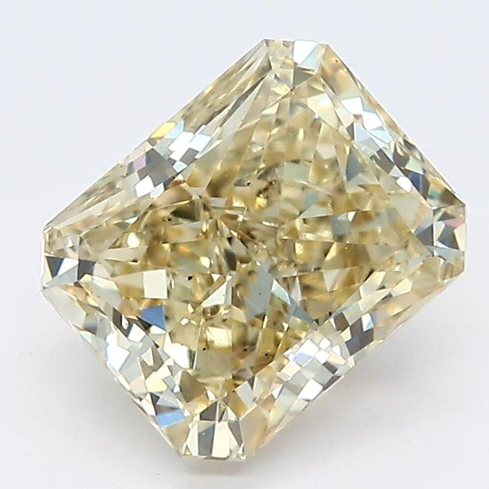 Loose 2.04 Carat Fancy Yellow SI1 IGI Certified Lab Grown Radiant Diamonds