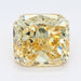 Loose 2.28 Carat Deep Yellow SI1 IGI Certified Lab Grown Cushion Diamonds
