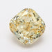 Loose 0.99 Carat Fancy Yellow SI1 IGI Certified Lab Grown Cushion Diamonds