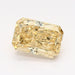 Loose 1.06 Carat Vivid Yellow I1 IGI Certified Lab Grown Radiant Diamonds