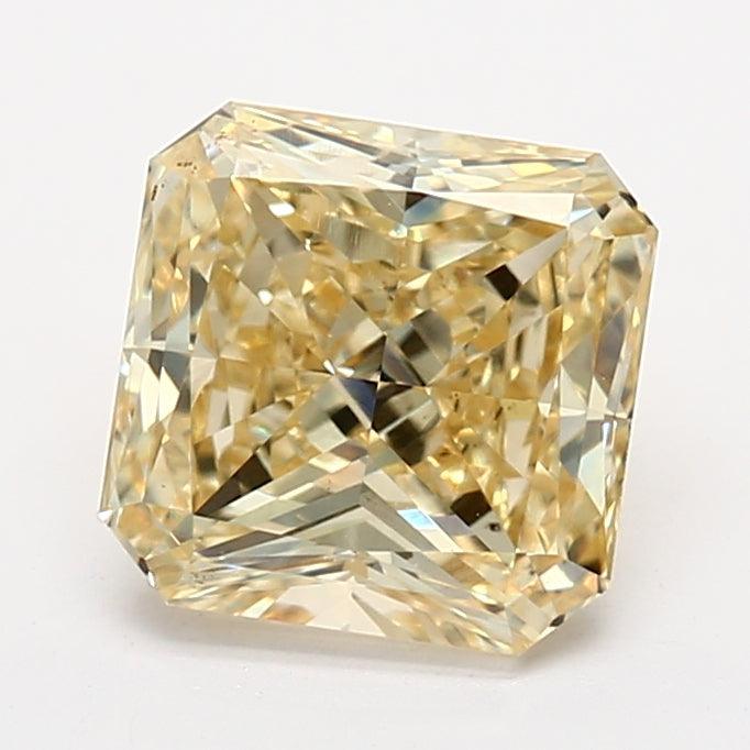Loose 2 Carat Intense Yellow VS1 IGI Certified Lab Grown Radiant Diamonds