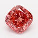 Loose 1.02 Carat Intense Pink VS1 IGI Certified Lab Grown Cushion Diamonds