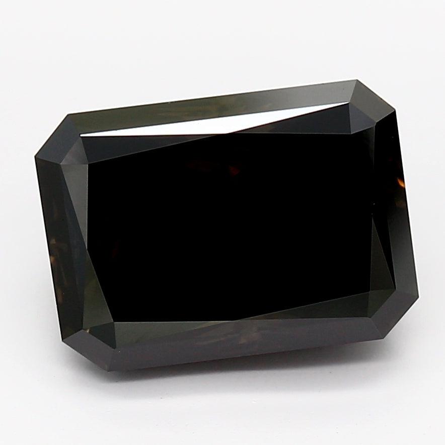 4.78Ct Radiant VS2 Lab Grown Dark Gray Diamonds with IGI Certificate ...
