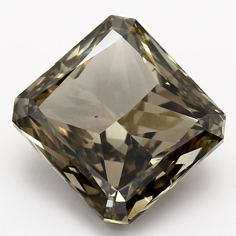 Loose 6.13 Carat Fancy Gray VS2 IGI Certified Lab Grown Radiant Diamonds