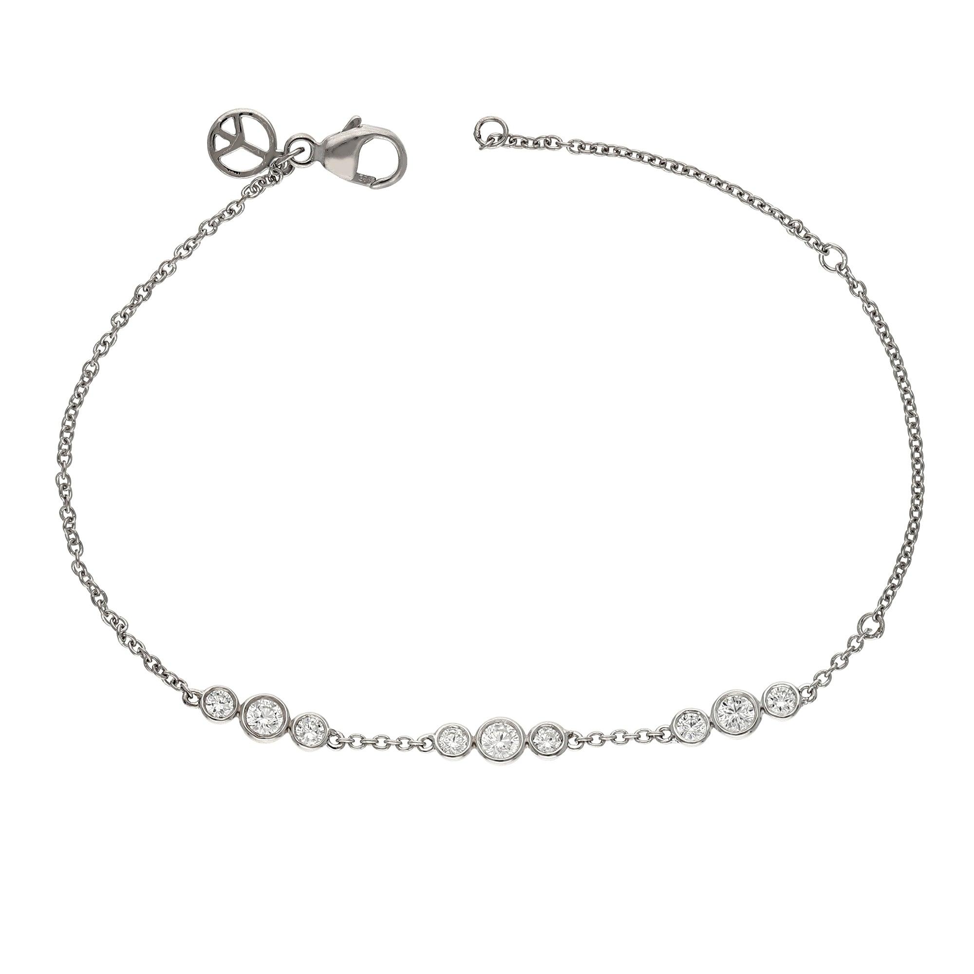 Fashion Station Bracelet - 1/2Ctw
