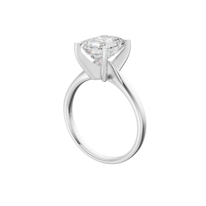 Emerald Cut Solitaire Ring 2.0Ct