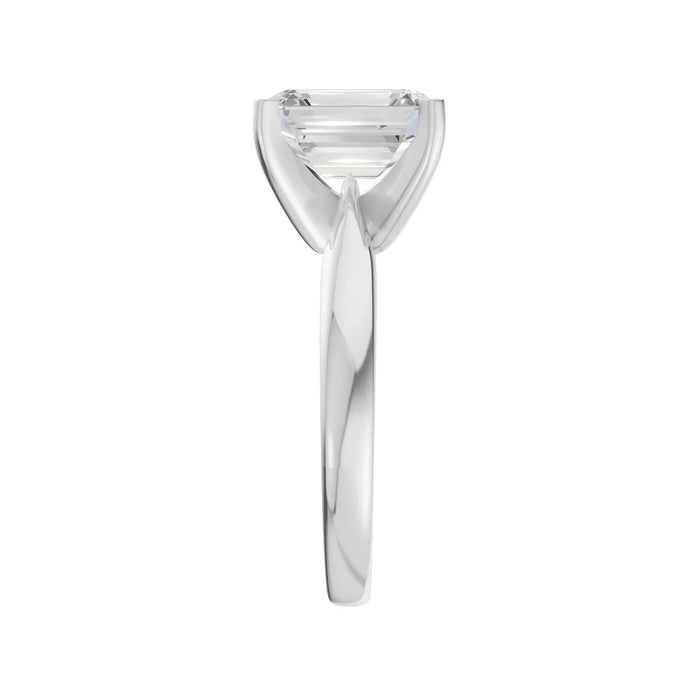 Emerald Cut Solitaire Ring 2.0Ct