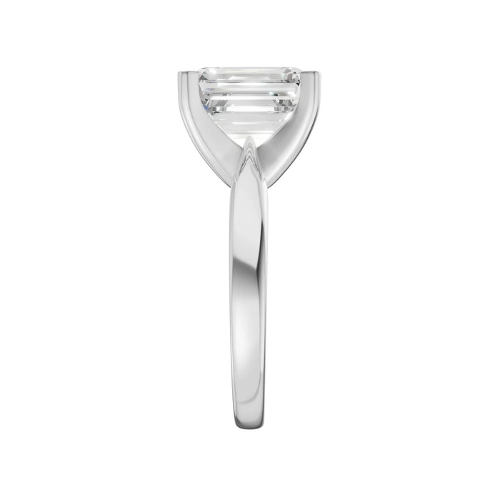 Emerald Cut Solitaire Ring 3.0Ct
