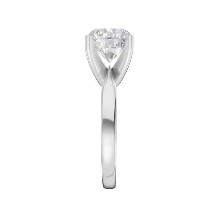 Round Solitaire Ring 3.0Ct