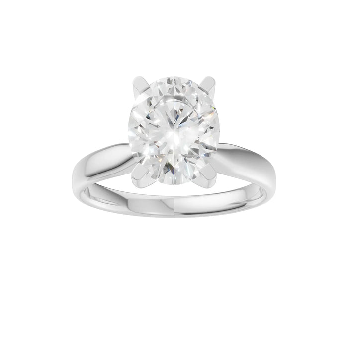 Oval Solitaire Ring 2.0Ct