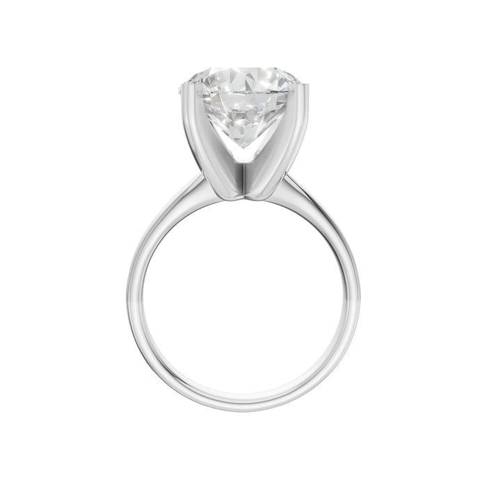 Round Solitaire Ring 5.0Ct