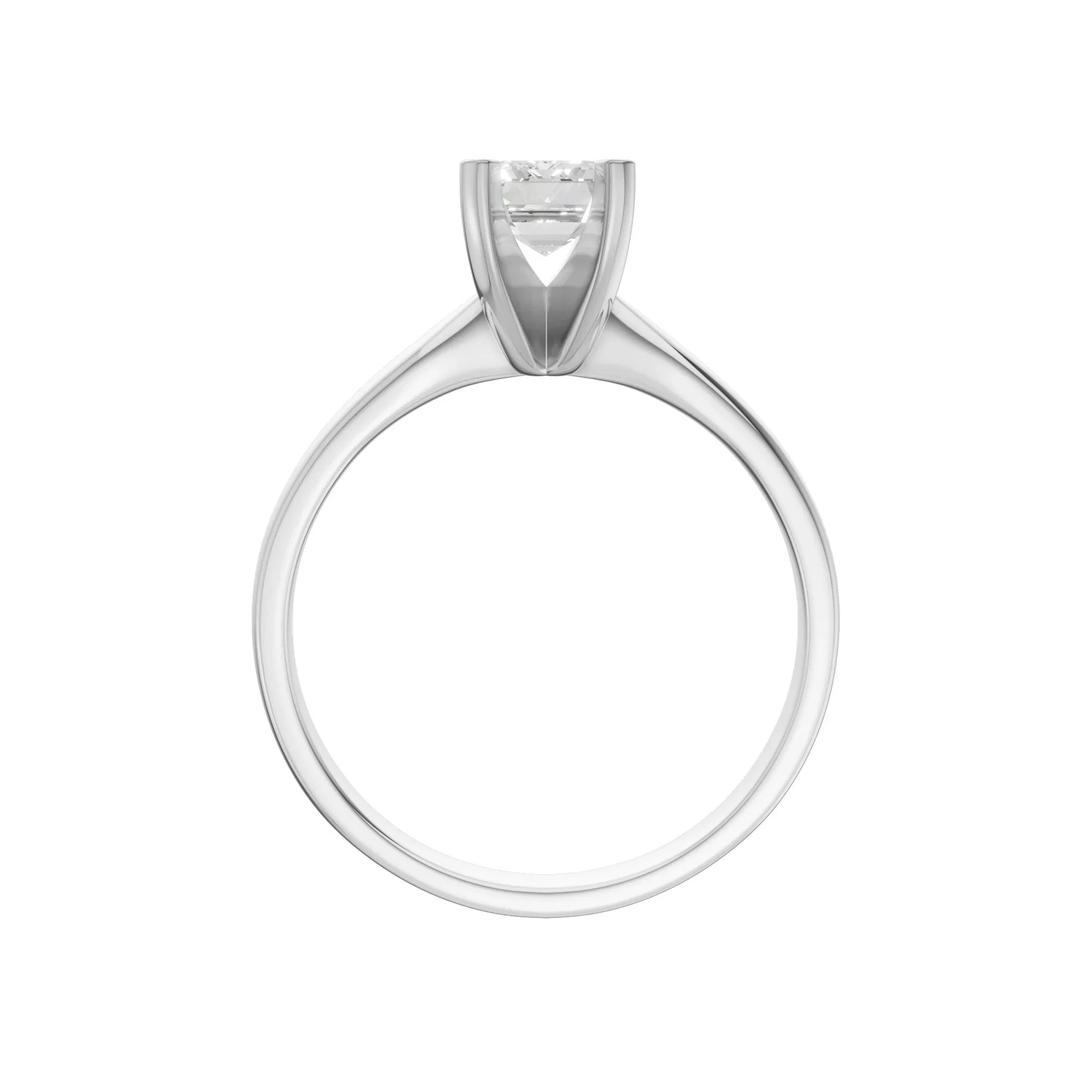 Radiant Cut Solitaire Ring 2.0Ct Certified