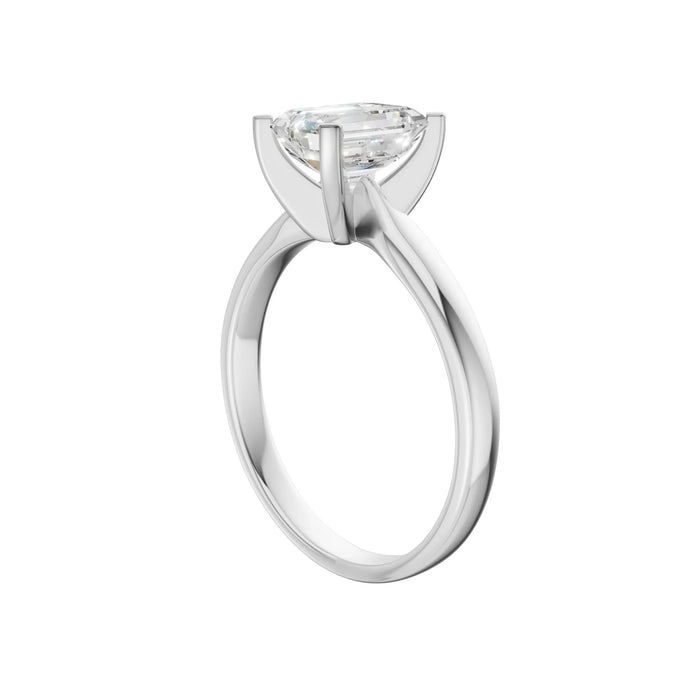 Radiant Cut Solitaire Ring 5.0Ct Certified