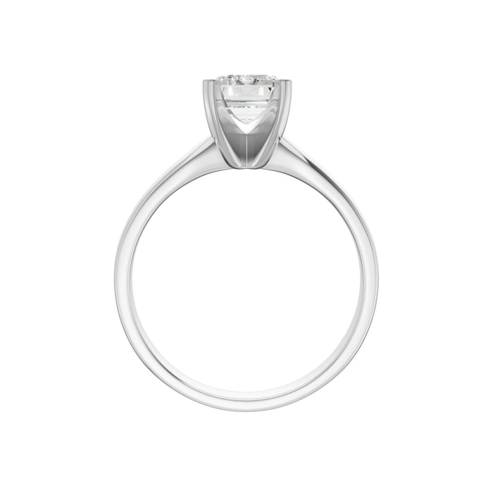 Radiant Cut Solitaire Ring 5.0Ct Certified