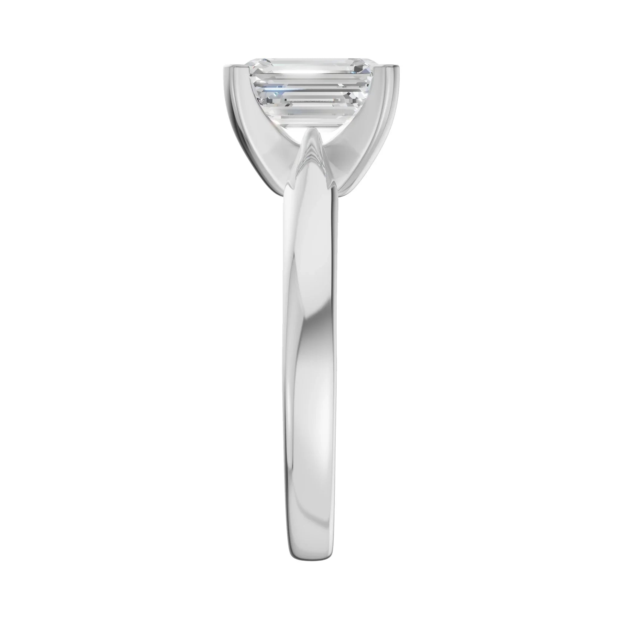 Radiant Cut Solitaire Ring 5.0Ct Certified