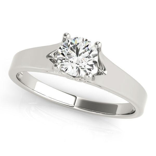 Addie Solitaire Setting - Settings - gemstone - jewelry
