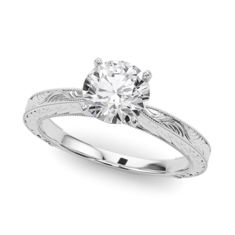 Addison Engagement Ring 1.0 Ct IGI Certified - New World Diamonds - Ring