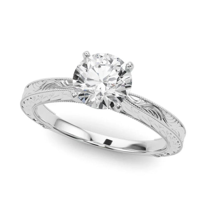 Addison Solitaire Setting - Settings - gemstone - jewelry