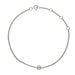 Adele Round Solitaire Bracelet - New World Diamonds - Bracelet