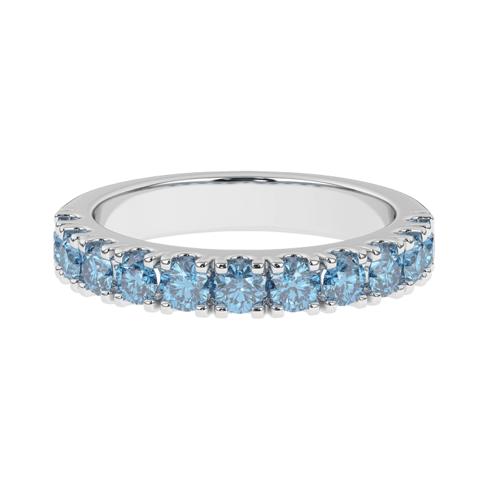 Amanda Ann Ring - 1.00 Ct. T.W. Blue - New World Diamonds - Ring