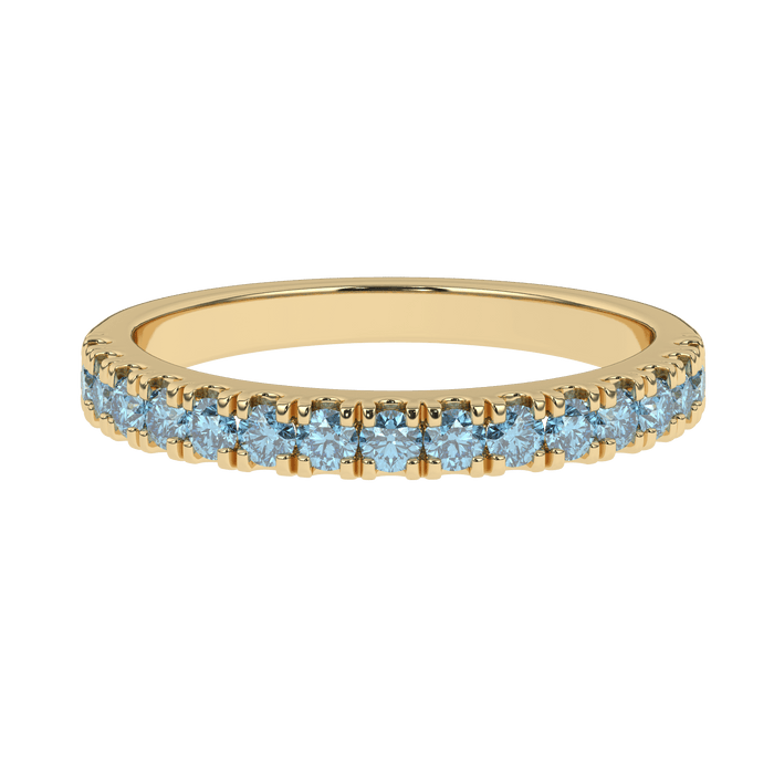 Amanda Ann Ring - 1/2 Ct. T.W. Blue - New World Diamonds - Ring