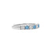 Amanda Ring - 1.00 Ct. T.W. Blue - New World Diamonds - Ring