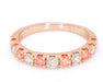 Amanda Ring - 1.00 Ct. T.W. Pink - New World Diamonds - Ring