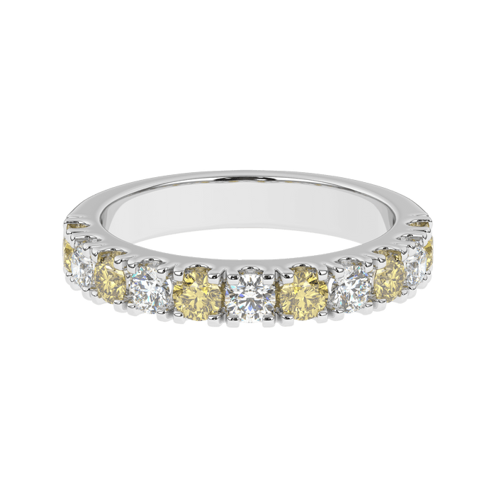 Amanda Ring - 1.00 Ct. T.W. Yellow - New World Diamonds - Ring